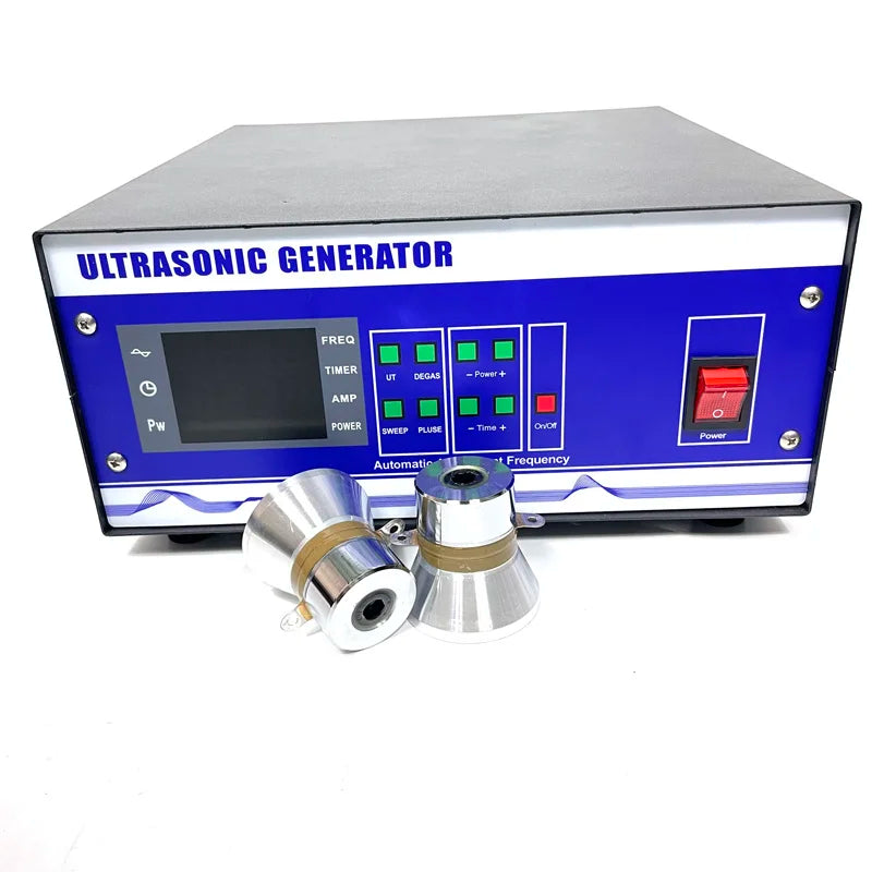 Digital Ultrasonic Cavitation Generator 2000W 33KHZ Ultrasonic Cleaning Generator for Adjustable Frequency Ultrasonic Cleaner