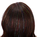 Celebrity Brand Tinsel Hair Wigs Glitter Hair Lace Front Wigs Heat Resistant Hair Lace Front Wig for Drag Queen