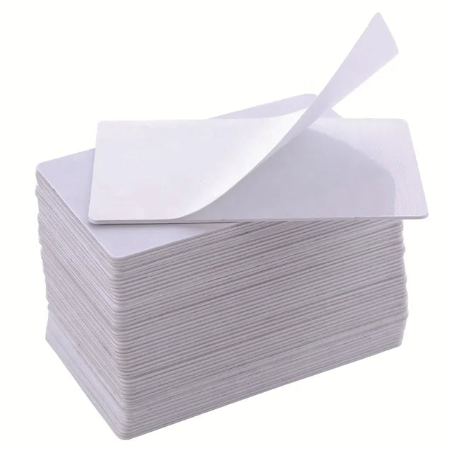 ACL003 ACC-5490 50pcs High Adhesive Single Face Sticky 54 X 90mm Printer Cleaning Cards Kit for Evolis Zenius and Primacy