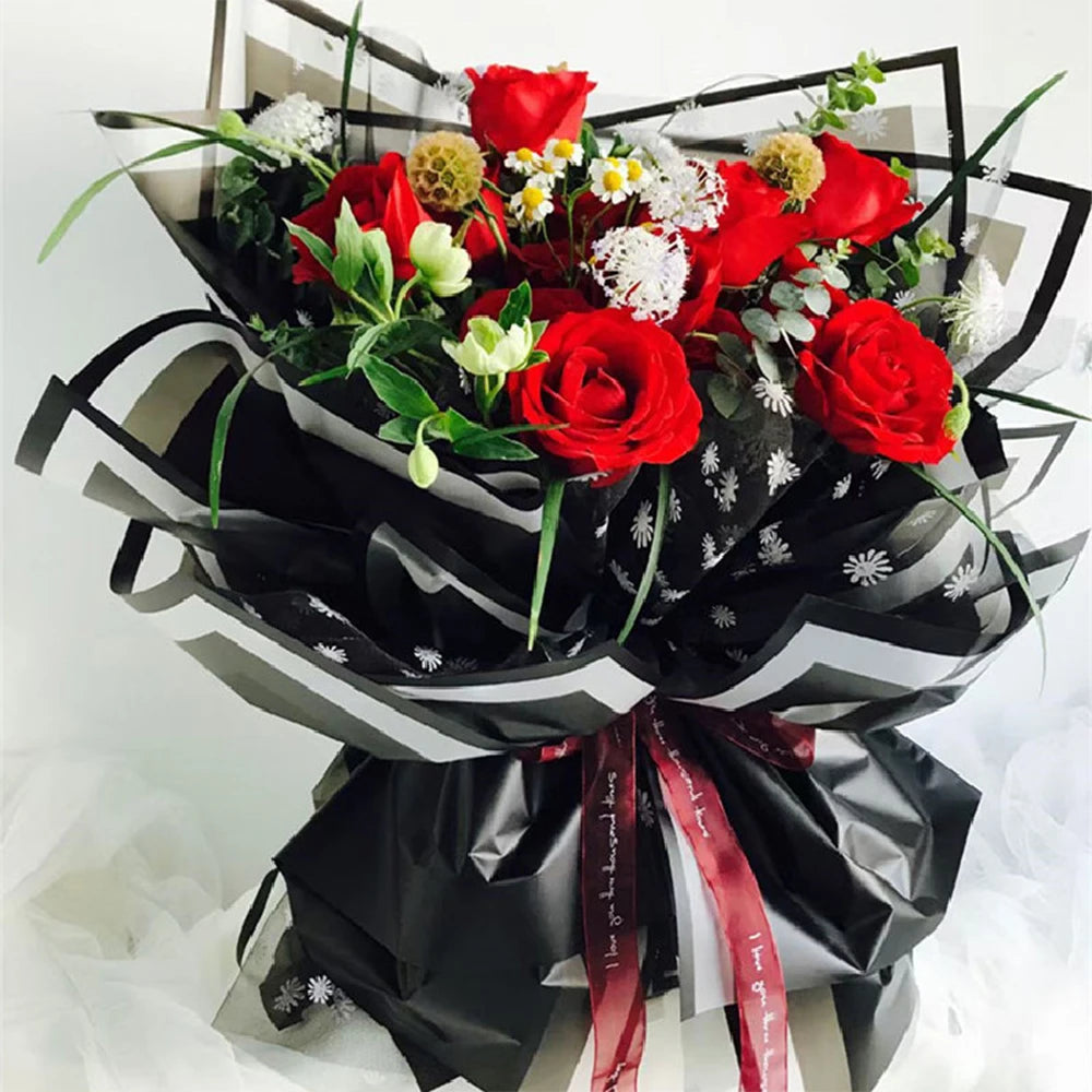 INUNION Florist Wrapping Paper Bouquet Packing Sheets