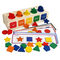 2025 New Arrival Children Wooden Color Shape Matching Game Montessori Educational Sorting Cognition Toys for Kids