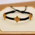 Bohemian Star Beaded Bracelet with Handmade Miyuki Seed Beads for Anniversaries or Gifts Elegant Tennis Star Bracelet