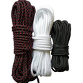 Yellow Gold Rope Chain 4mm PP Waterproof Coated Paracord for Bags Garments Shoes-for Use