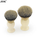 Blister Brush Nylon Hair Synthetic Vegan Shaving Brush Quality Customized Men Plastic Handle JDK Brand Private Label Cheap Black