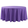 Reador Retailer 108 Inch Woven 100% Polyester Waterproof Oilproof Washable Customized Color Outdoors Tablecloth Wedding Party