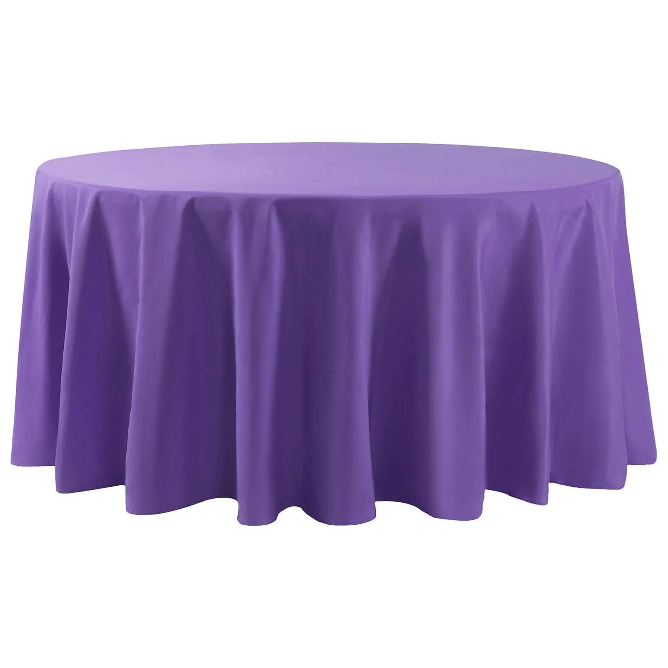 Reador Retailer 108 Inch Woven 100% Polyester Waterproof Oilproof Washable Customized Color Outdoors Tablecloth Wedding Party