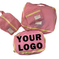 Wholesale Fashionable Packing Cubes Zipper Essential Travel Organizer Bags for Suitcase Essential Luggage Organizing