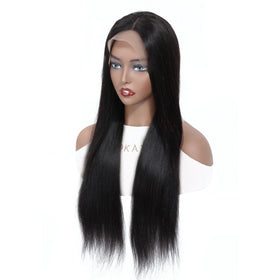 Brazilian 13x4 Transparent Lace Frontal Wigs Bone Straight Lace Front Human Hair Wigs Human Hair Lace Front Wigs for Black Women