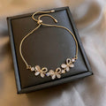 2026 Fashion Design Butterfly New Latest Model Women Gold Plated Opal Zircon butterfly Bracelet