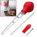 Turkey Baster Easy Cleaning Durable Practical Turkey Needle Pump Kit With Brush Head