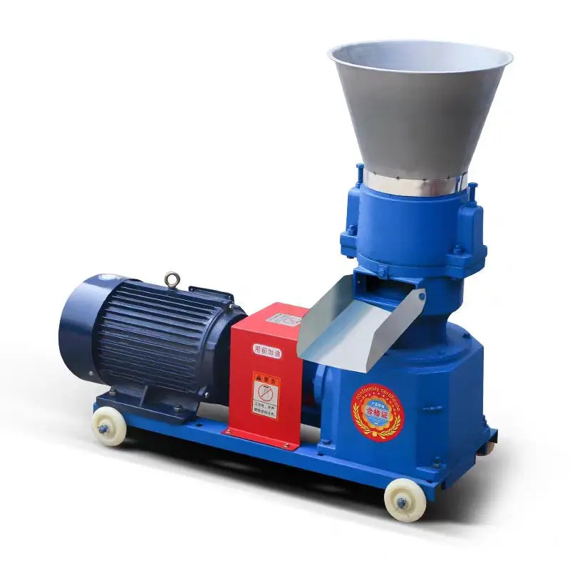 Electric Animal Feed Pellet Making Machine Farm Pig Chicken Poultry Feed Pellet Machines for Animal Feed High Productivity