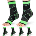 Adjustable Ankle Sport Wrap Ankle Compression Sleeve Foot Brace for Football Volleyball Running
