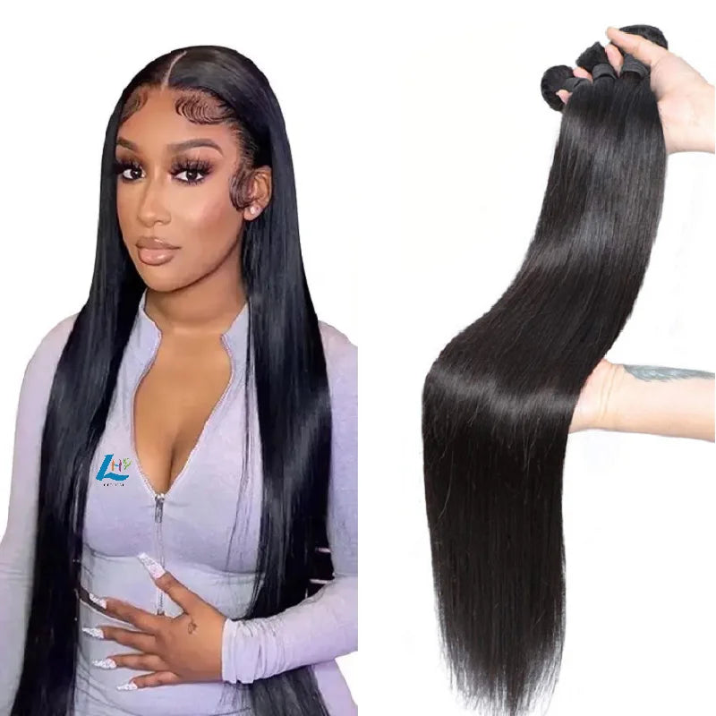 New Arrival 100% Real Bone Straight Human Hair Extensions Hot Sale Virgin Brazilian Remy Human Hair Vendors