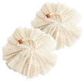 100% Natural Hemp Fiber Loofah Glove Mitt Mitten Body Spa Application Bath Sponge with Ball Scrubber for Dead Skin Removal
