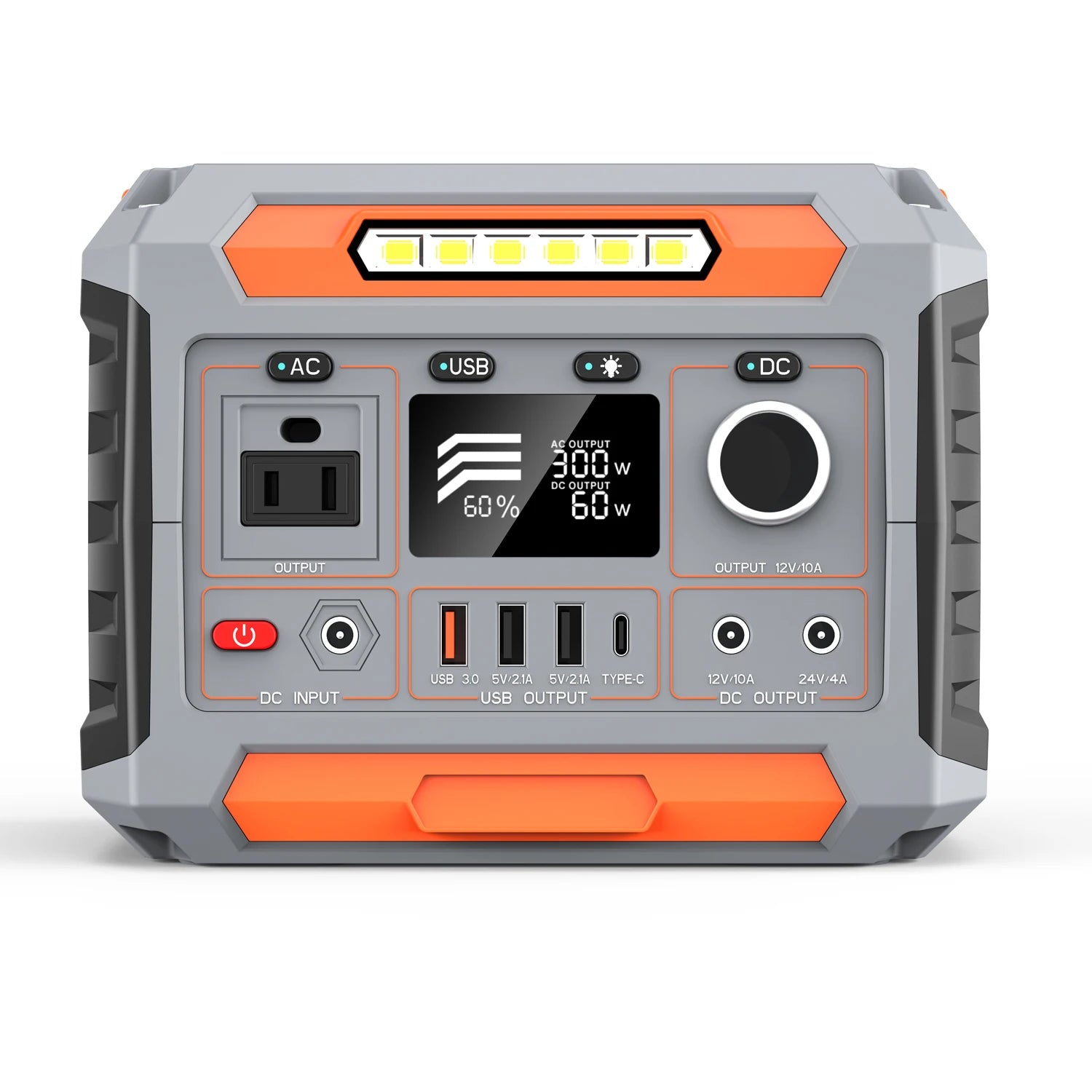 PWEITE 288Wh 78000mAh DC 12V 24V Power Bank AC Power Station 300W Laptop Powerbank AC DC Laptop Power Bank for Emergency Use