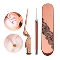 Stainless Steel Endoscope Spoon Ear Picker with Luminous Visual Feature for Ear Wax Removal Portable Salon Use
