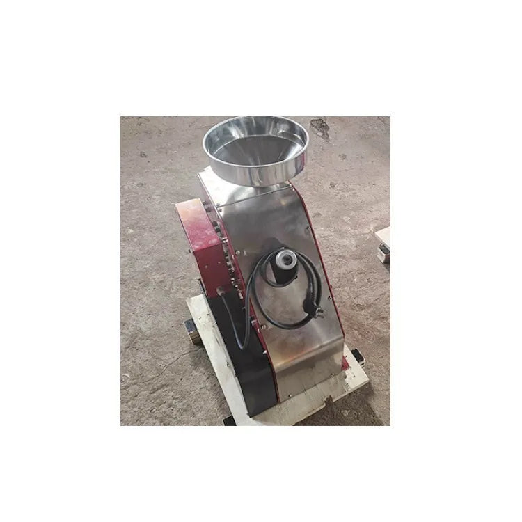 Automatic 450 Pieces Crispy Puffed Rice Cake Popped Chips Snack Making Machine