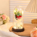 Artificial Eternal Rose Home Decor Ornament Gift for Girlfriend Qixi Valentine's Day Romantic Present