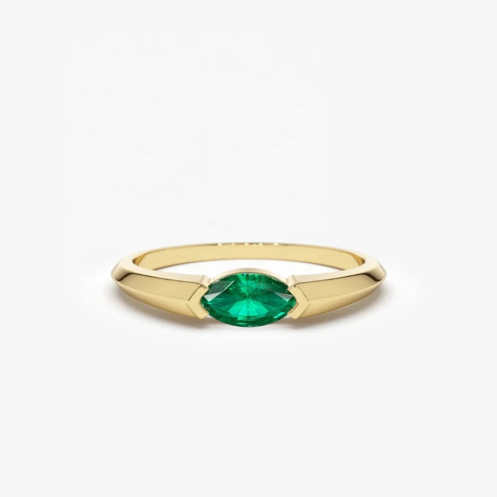 LOZRUNVE Fashion Wedding Solitaire Ring 925 Sterling Silver