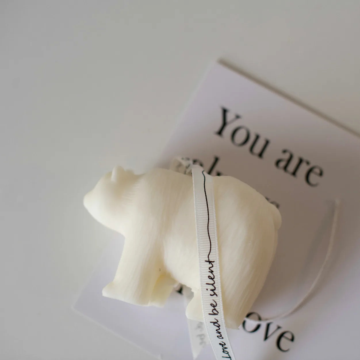 Home Decor Cute Polar Bear Cartoon Animals Soy Wax Scented Candles for Wedding Party Valentines Day Gift