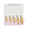 5g7g10g15g20g 10pcs Per Box Wholesale Fishing Lures Hard Metal Spoon Lure Kit Fishing Bait Lure Set