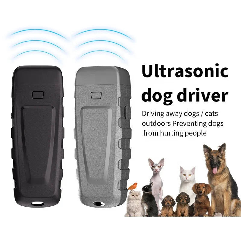 Portable Handheld Powerful Scared Ultrasonic Dog and Cat Deterrent Repeller Bar No Dog Noise Anti Barking Device for Outdoors