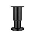 JAYA Black Chrome Iron Metal Sofa Legs Round Table Cabinet Feet Sofa Leg for Furniture