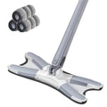 3Pcs X-Type  Reusable Microfiber Pads 360 Degree Home Replace Hand-Free Wash Household Cleaning Tools Squeeze Mop