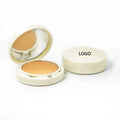 No Logo Foundation Powder Custom Private Label Vegan Matte Pressed Face Compact Powder for Dark Skin