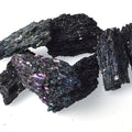 Wholesale Natural Colorful Rough Stone Carborundum Raw Crystal Mineral Specimen 7 Colour Mine for Feng Shui