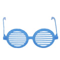 Round Shutter Decorative Glasses with Happy Frame for Younger for Easter Graduation New Year School Thanksgiving Occasions