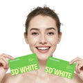 3D 5D White Professional Teeth Whitening Mint Flavor Peroxide Teeth Whitening Strips
