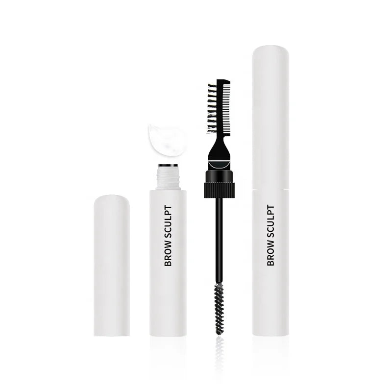 Make Your Own Brand Waterproof Long Lasting Private Label Brow Wax Lamination Organic Eyebrow Setting Gel Vegan Clear Brow Gel