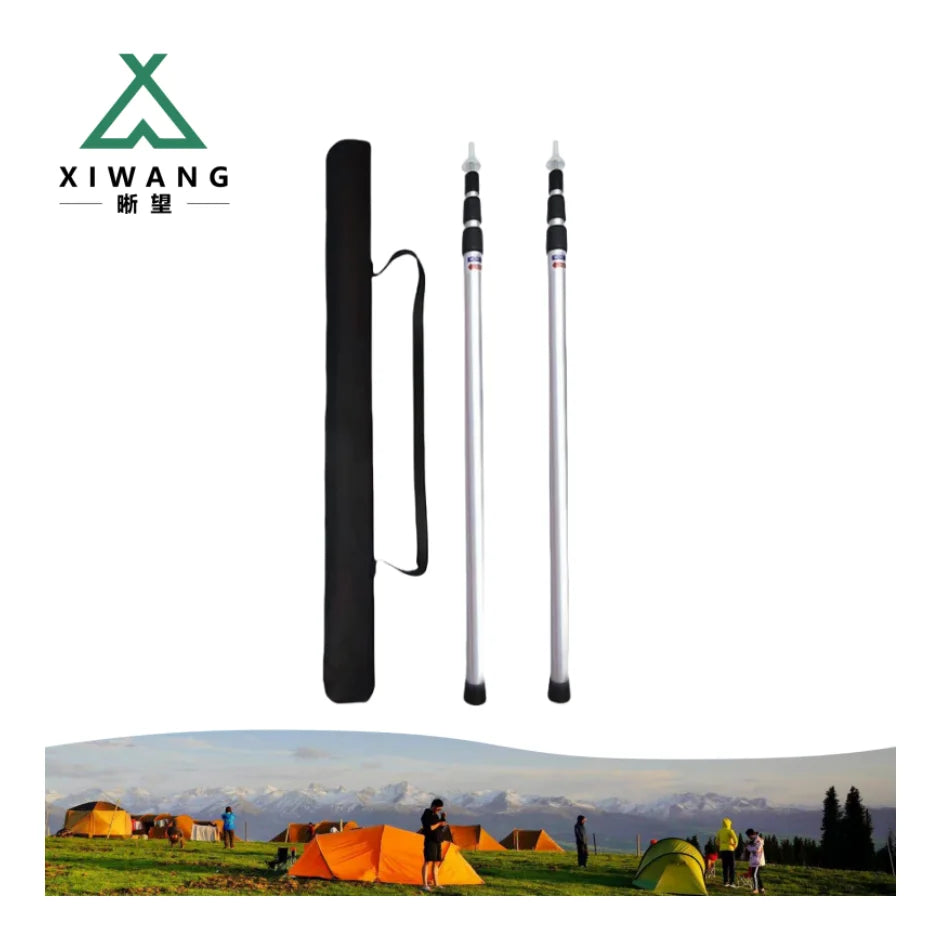 Manufacture Wholesale Telescopic Adjustable Aluminum Canopy Pole