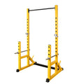 CooSport Adjustable Steel PU Leather Fitness Strength Equipment Multi Functional Squat Power Half Rack Cage Foldable Indoor Use