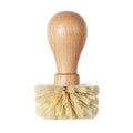 Coffee Powder Bowl Cleaning Brush Solid Wood Handle Cleaning Brush Suitable for 51-58MM Coffee Marker Cleaning Accessories.