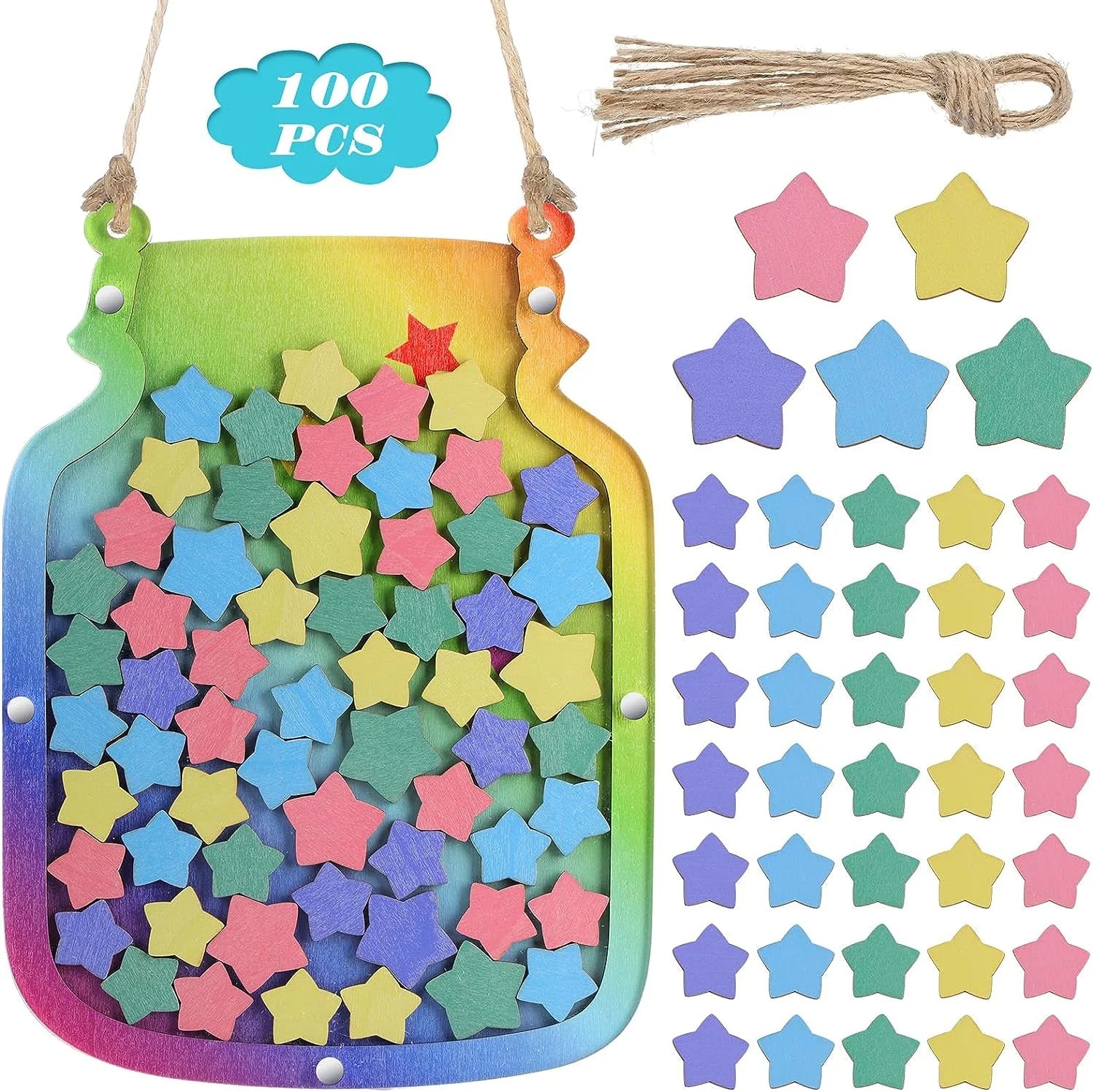 School Classroom Good Behavior Reward Children Reward Jar Gradient Reward Jar