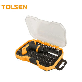 TOLSEN 20036 41pcs Bit Screw Box Spanner Socket Set