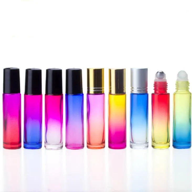 5ml 10ml Thick Ombre/gradient Glass Roll on Bottle for Perfume/essential Oil
