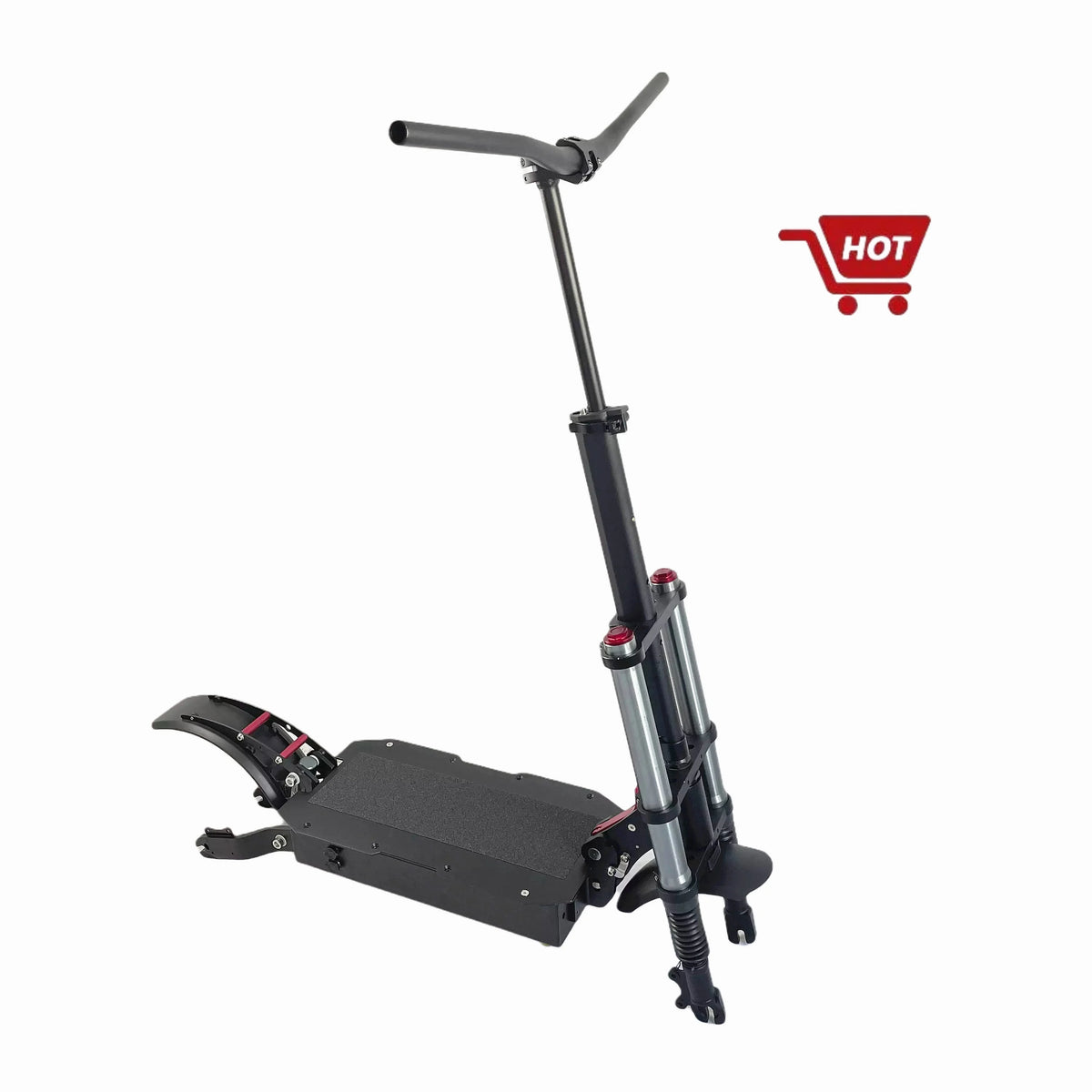 New Design Custom E Scooter Frame Conversion Kit Spare Parts Accessories 10Inch 11Inch Aluminium Electric Scooter Frame Body