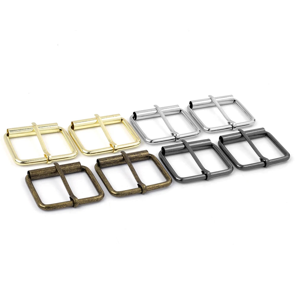 Metal Inner Wide 13-38mm Leather Hand Bag Backpack Shoe Strap Belt Web Adjust Roller Pin Buckle Clasp Rectangle Square Ring