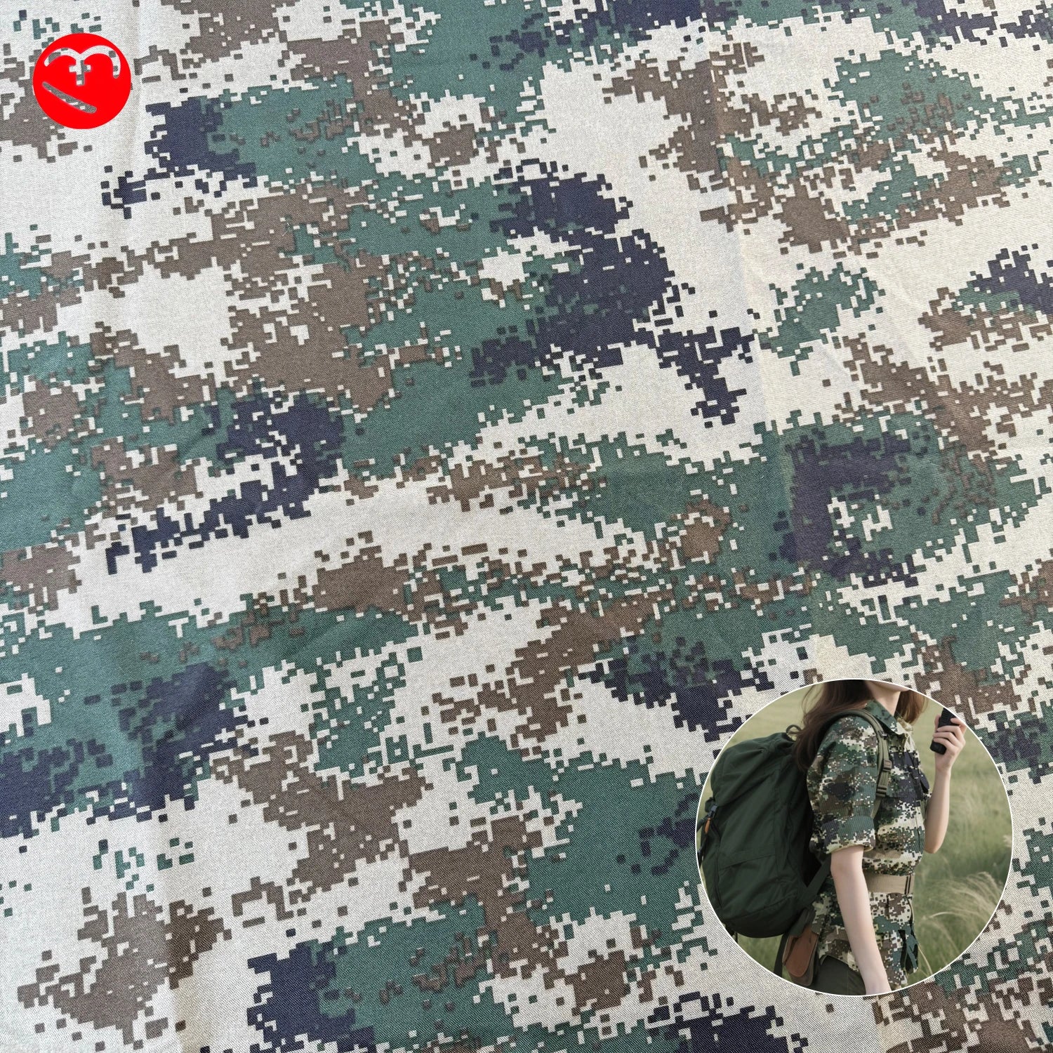 High Strength and Tear Resistant 500D Nylon66 Cordura Camouflage Oxford Fabric for Bag Nylon Oxford Fabric