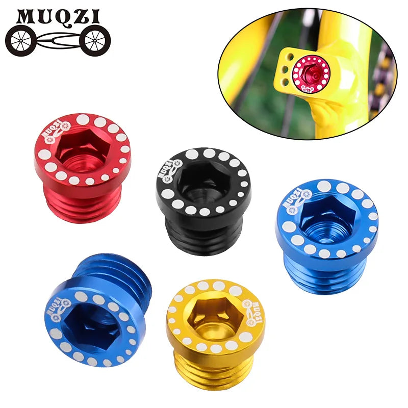 19130 MUQZI M10*1.25 Alloy Cantilever Bicycle V Brake Hole Post Bracket Mount Bolt MTB Folding Bike V Brake Screw