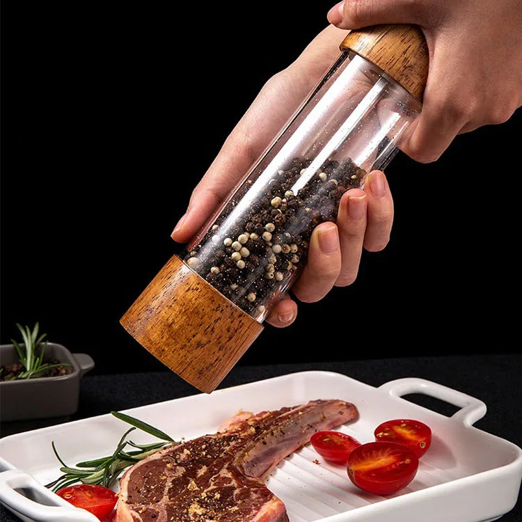Pepper Grinder Mill Wooden Salt and Pepper Mills Grinders Custom Salt Pepper