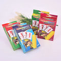 Children Russian Math Flash Cards 4-8 Years Old Mathematics Arithmetic Early Education Learning Cards
