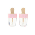 Hot Sale in Stock Cute Pink Plastic Ice Cream Popsicle Empty Lip Gloss Tubes Bottles 6ml Cosmetic