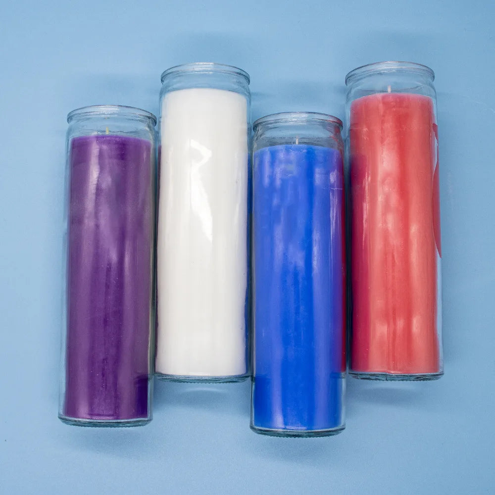 Wholesale Customizable 380ml 480ml 600ml Glass Candle Jars 7-Day Votive Jars for Churches and Home Decoration for Weddings