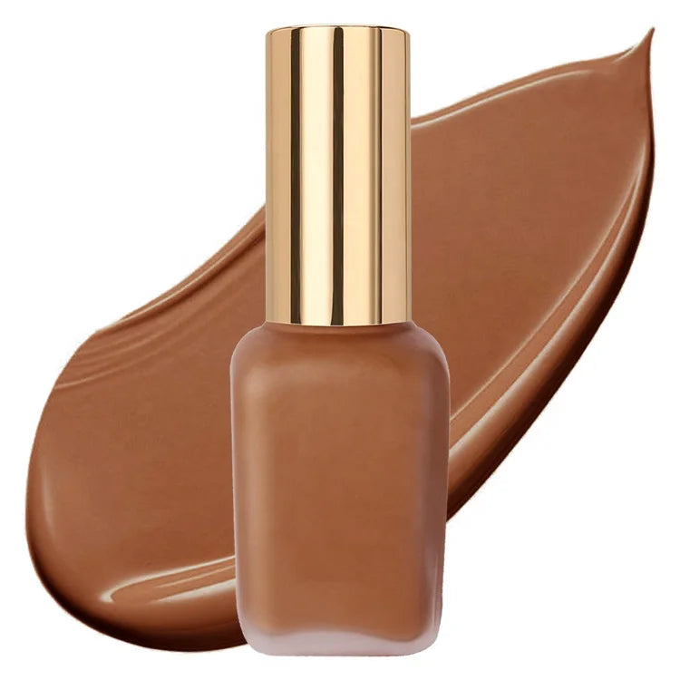W15 High Quality Foundation Custom  Liquid Foundation With Sunscreen Foundation for Black Women