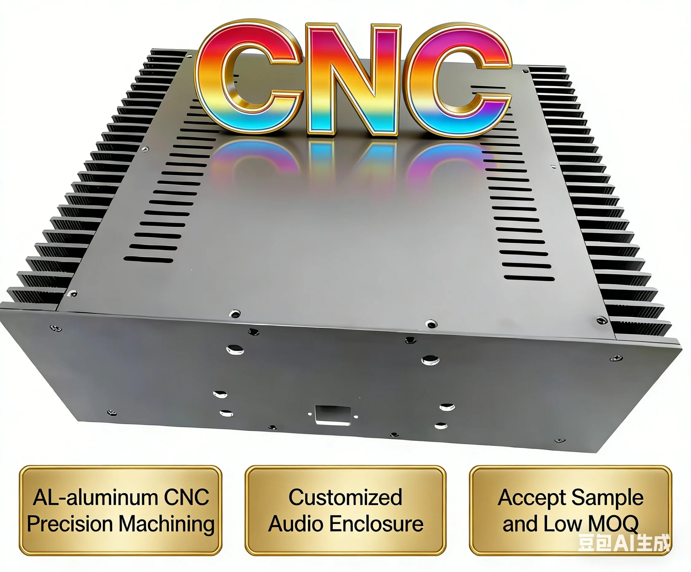 AL-Aluminum Custom CNC Machining Enclosure Chassis for New Energy Vehicles High Precision Modern Box