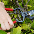 Industrial Grade Heavy-Duty Garden Shears with Professional Stainless Steel Blade and Plastic Handle for Pruning Trees